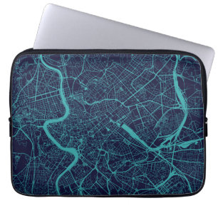 Housse Pour Ordinateur Portable Carte de Rome