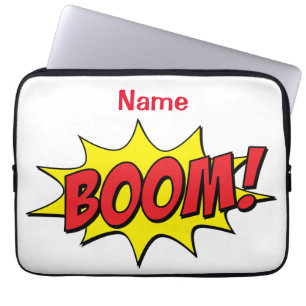 Housse Pour Ordinateur Portable Cartoon Boom Thunder_Cove