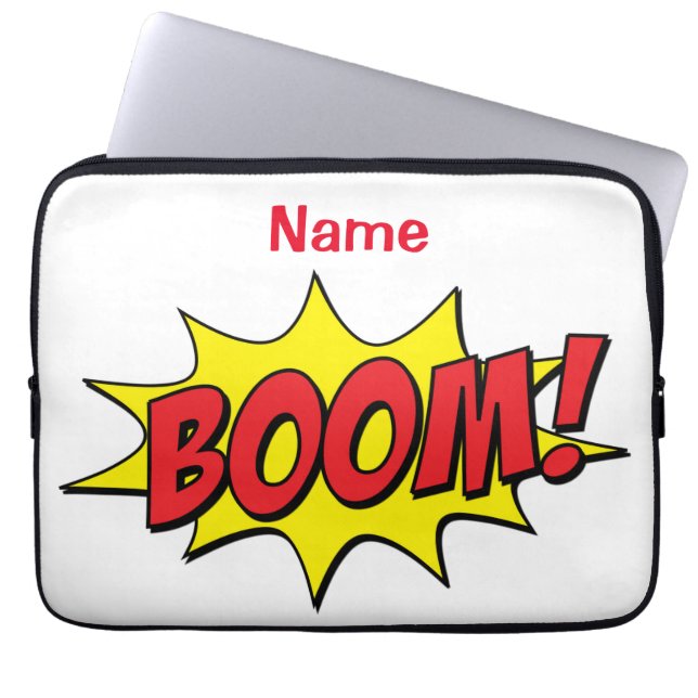 Housse Pour Ordinateur Portable Cartoon Boom Thunder_Cove (Devant)