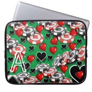 Housse Pour Ordinateur Portable Casino à manches pour ordinateur portable