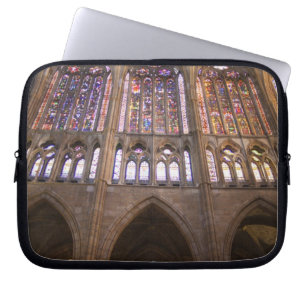 Housse Pour Ordinateur Portable Cathédrale de Leon, vitraux intérieurs