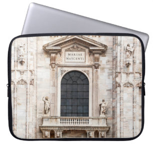 Housse Pour Ordinateur Portable Cathédrale de Milan. Beau temple italien