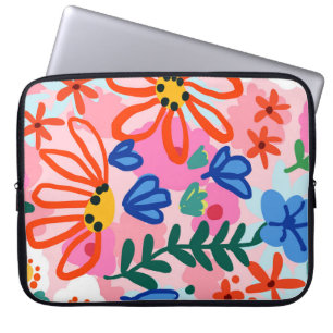 Housse Pour Ordinateur Portable Ce Sentiment Floral D'Été