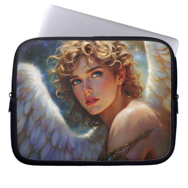 Housse Pour Ordinateur Portable Celestial Guardian - Angel des étoiles (Devant)