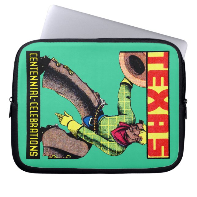 Housse Pour Ordinateur Portable Centenaire du Texas 1936 (Devant)