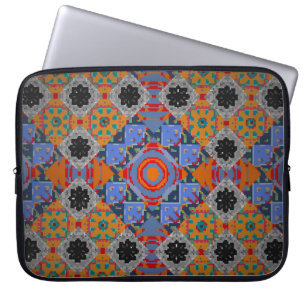 Housse Pour Ordinateur Portable Châle de Bandanna, conception de tissu nappe, nec