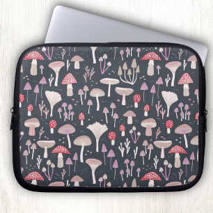 Housse Pour Ordinateur Portable Champignon Fungi Toadstool