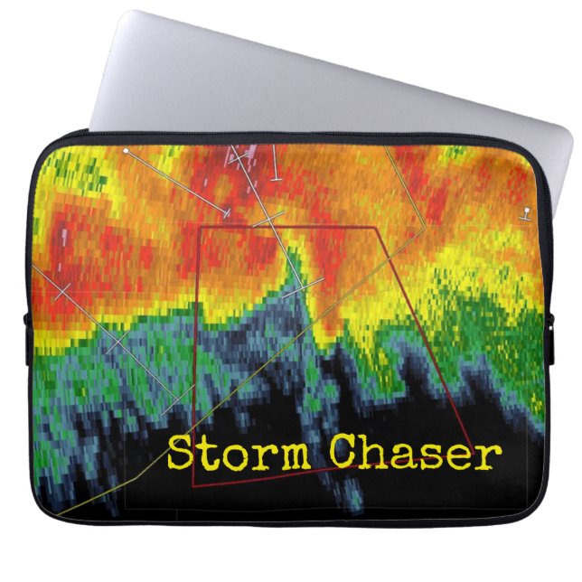 Housse Pour Ordinateur Portable Chasseur de tempête (Devant)