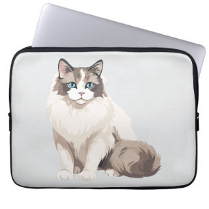 Housse Pour Ordinateur Portable Chat Ragdoll