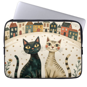 Housse Pour Ordinateur Portable Chats charmants