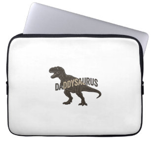 Housse Pour Ordinateur Portable Chemise de conception de gravure vintage de dinosa