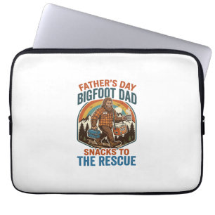 Housse Pour Ordinateur Portable Chemise de papa Bigfoot pour la fête des pères Éle