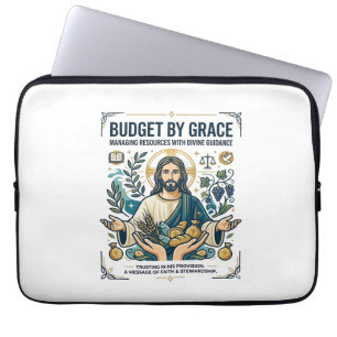 Housse Pour Ordinateur Portable Chemise Jésus Paix Financière Voyage Sans Dette Ch
