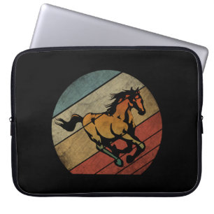 HOUSSE POUR ORDINATEUR PORTABLE CHEVAL VINTAGE