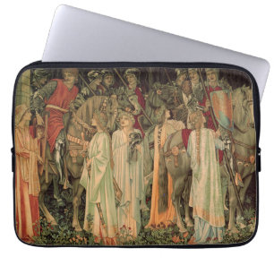 Housse Pour Ordinateur Portable Chevaliers médiévaux de la Table Ronde