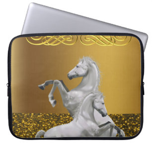 Housse Pour Ordinateur Portable Chevaux à manches pour ordinateur portable