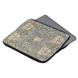 Housse Pour Ordinateur Portable Chèvrefeuille par William Morris, Art floral vinta