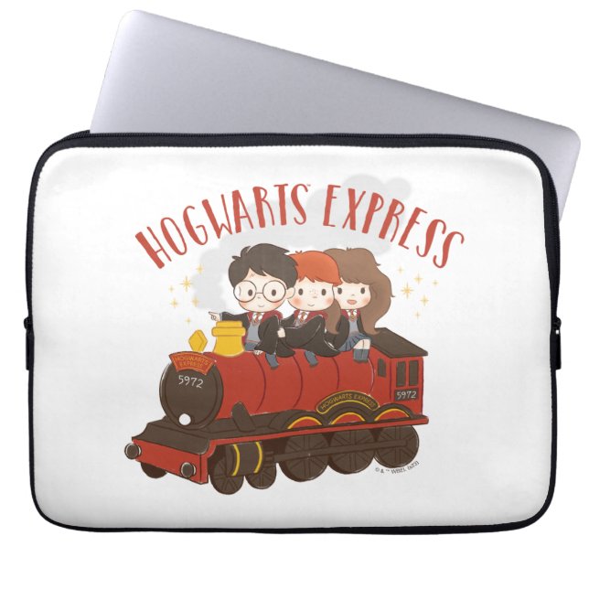 Housse Pour Ordinateur Portable Chibi HOGWARTS EXPRESS™ Ride (Devant)