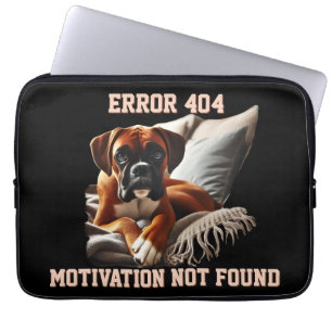 Housse Pour Ordinateur Portable Chien Boxer Erreur 404