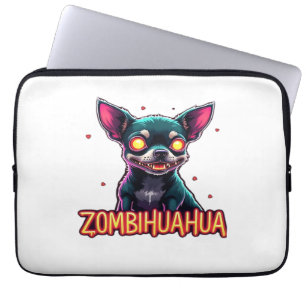 Housse Pour Ordinateur Portable Chihuahua Chi Chichi Chiwawa Zombie Chien Hallowee