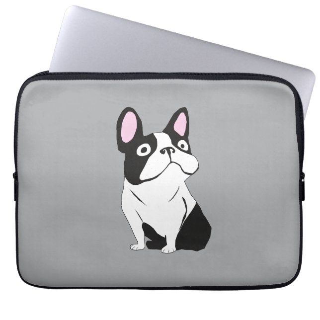 Housse Pour Ordinateur Portable Chiot mignon (Devant)