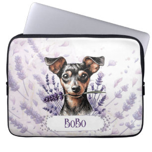 Housse Pour Ordinateur Portable Chiou personnalisé – Min Pin