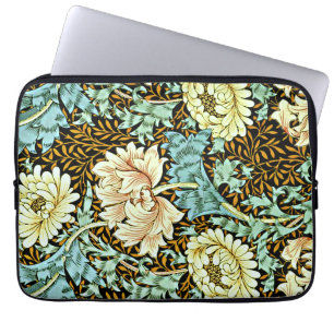 Housse Pour Ordinateur Portable Chrysanthemum, vintage William Morris,