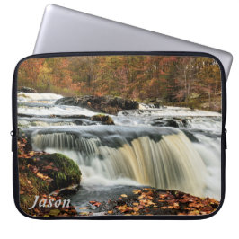 Housse Pour Ordinateur Portable Chutes de Shohola en automne
