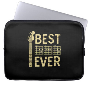 Housse Pour Ordinateur Portable Citations grand-père Meilleure guitare papa jama