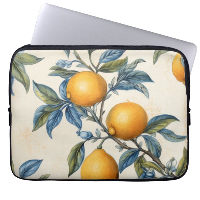 Housse Pour Ordinateur Portable Citron méditerranéen (Devant)