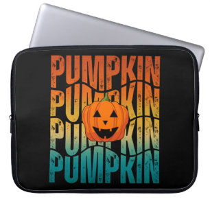 Housse Pour Ordinateur Portable Citrouille HALLOWEEN