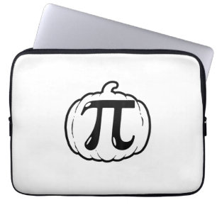 Housse Pour Ordinateur Portable Citrouille Pi Funny Math Halloween & Thanksgiving 
