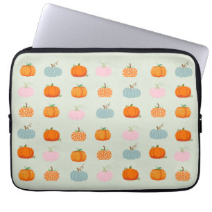 Housse Pour Ordinateur Portable Citrouilles Colorées