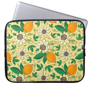 Housse Pour Ordinateur Portable Citrouilles et Feuilles : Récolte d'automne