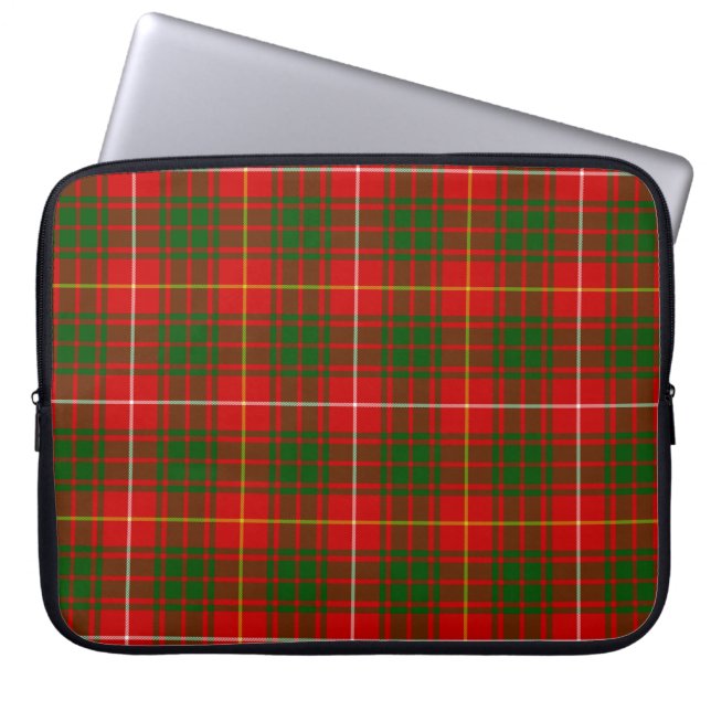 Housse Pour Ordinateur Portable Clan de Bruce tartan (Devant)