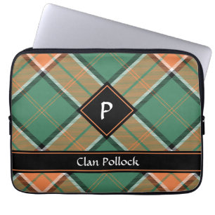 Housse Pour Ordinateur Portable Clan Pollock Tartan Portable