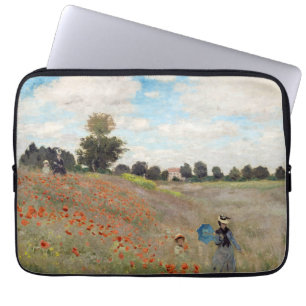 Housse Pour Ordinateur Portable Claude Monet - Champ de pavot