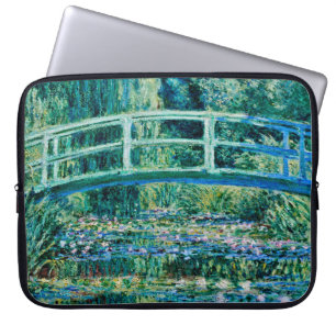 Housse Pour Ordinateur Portable Claude Monet - Pont D'Eau Et Pont Japonais