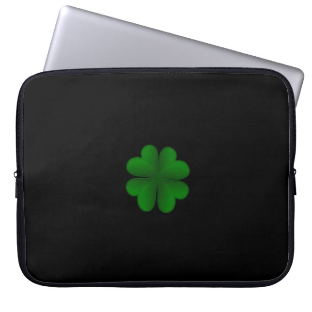 Housse Pour Ordinateur Portable Clover (noir) (Devant)