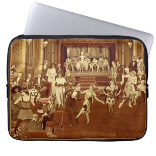 Housse Pour Ordinateur Portable Club de nuit Art déco