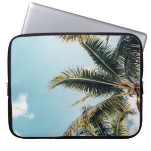 Housse Pour Ordinateur Portable Cocotiers verts
