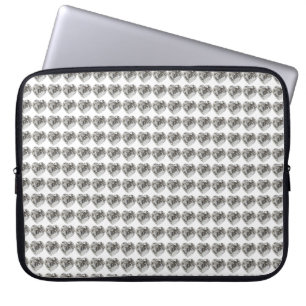 Housse Pour Ordinateur Portable Coeur diamant