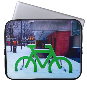 Housse Pour Ordinateur Portable Coincé dans la neige