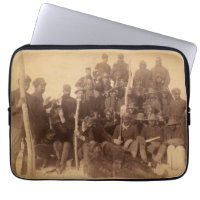 Combattants de buffles de la cavalerie noire améri