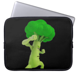 Housse Pour Ordinateur Portable Combattre Broccoli Brrooccccooolllliii! Ordinateur