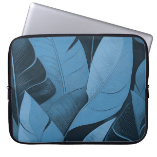 Housse Pour Ordinateur Portable Combinaison Bananarama Hawaiian Banana Leaves