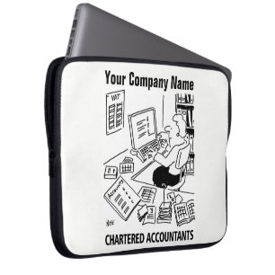 Housse Pour Ordinateur Portable Comptables Agréés Manches de cartons