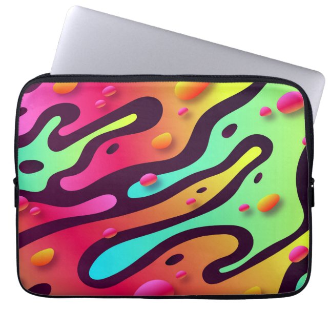 Housse Pour Ordinateur Portable Conception abstraite (Devant)