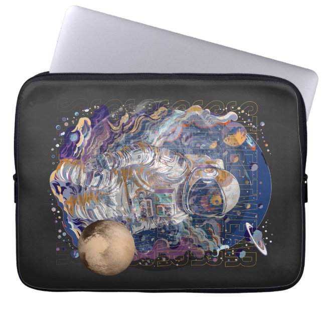 Housse Pour Ordinateur Portable Conception d'astronaute (Devant)