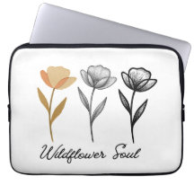 Conception de fleurs sauvages tendance
